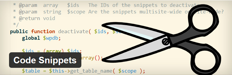 Code Snippets banner